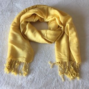 Yellow scarf